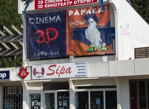 Действующий 3D-кинотеатр, плюс кафе-бар на первой линии в Баре.